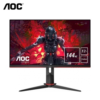 AOC IPS Gaming 23.8" A1-24G2E/67 1920x1080 Full HD 144Hz 1Ms ,VGA, HDMI, DP จอคอมพิวเตอร์ขนาด 23.8 นิ้ว ประกันศูนย์ 3 ปี