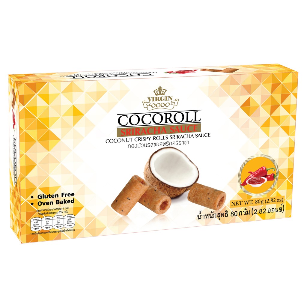 Coco Coconut Crispy Rolls Sriracha  80 g