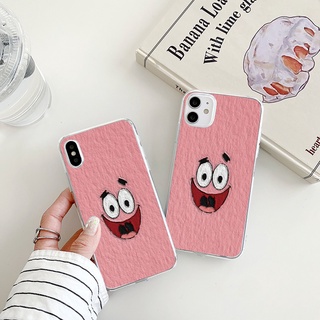 Pai Daxing เคสไอโฟน 11 pro max 8พลัส 12 11 pro max เคส iPhone 7 8 14 plus se2020 cover 13  Xr Xs X spongebob case นิ่ม