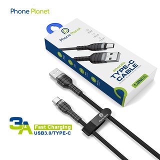 Phone Planet สายชาร์จ USB to Type C Cable Fast Charging สายดาต้ามือถือ Charger Cable