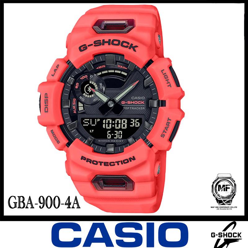 Casio G-Shock นาฬิกาข้อมือผู้ชาย สายเรซิ่น รุ่น GBA-900 SERIES GBA-900-4A ประกันศูนย์เซ็นทรัลCMG 1 ปี จากร้าน M&amp;F888B