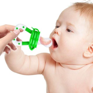 Aibaby จุกนมหลอก Baby Pacifier ที่ใส่ผลไม้ กันติดคอ ฝึกเคี้ยว ลูกจะชอบทานผักผลไม้ จุกซิลิโคนดูดผักผลไม้ Fruit Silicone