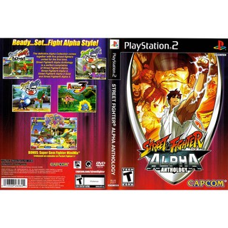 STREET FIGHTER ALPHA ANTHOLOGY [PS2 US : DVD5 1 Disc]