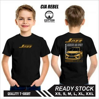 เสื้อยืด ลาย Honda Jazz Racing สําหรับเด็ก