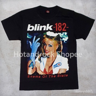 เสื้อยืดคอกลมเสื้อวง Blink182 TDM 1730 HOTANDROCKgood Kh6rS-4XL