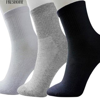 Freshone 5 คู่กางเกงแฟชั่นผู้ชาย Casual ถุงเท้าผ้าฝ้ายลายพิมพ์ลายถุงเท้าข้อเท้าลูกไม้a
