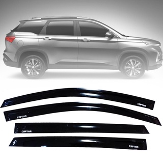 คิ้วกันสาด CHEVROLET CAPTIVA กันสาดประตู แคปติว่า ปี 2020+ สีดำเงา 4 ชิ้น