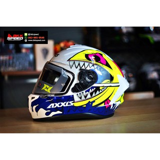 AXXIS รุ่น DRAKEN ลาย Viper Fish A0 Pearl Fluo Yellow