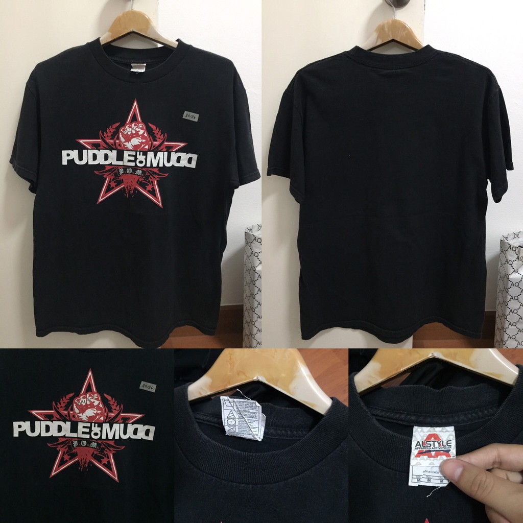 เสื้อวงมือ 2 🔥 PUDDLE OF MUDD0