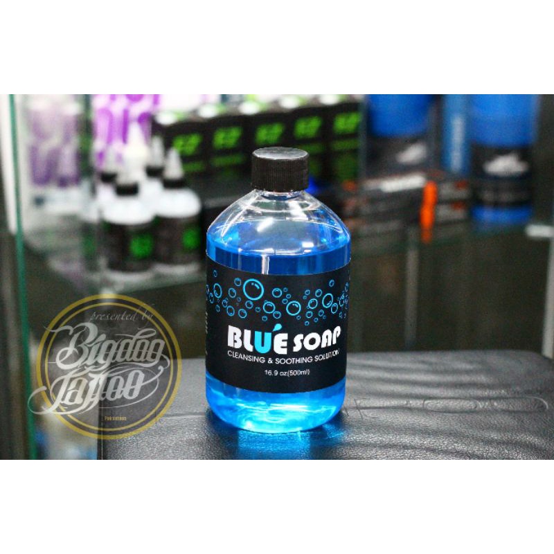 น้ำยาทำความสะอาดระหว่างสัก/Blue soap/อุปกรณ์การสัก/เครื่องสัก/เข็มสัก/tattoo/machine/artist/สักลาย/สักผิวหนัง/