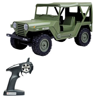 รถบังคับวิทยุ U.S.M151 JEEP 4x4 ขับเคลื่อน 4 ล้อ นับเป็นรถรุ่นหายาก รุ่น SUBOTECH BG1522 สีเขียว