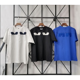 เสื้อยืดแขนสั้น ปักลาย MAISON MARGIELA FOG High Street ขนาดใหญ่S-5XL