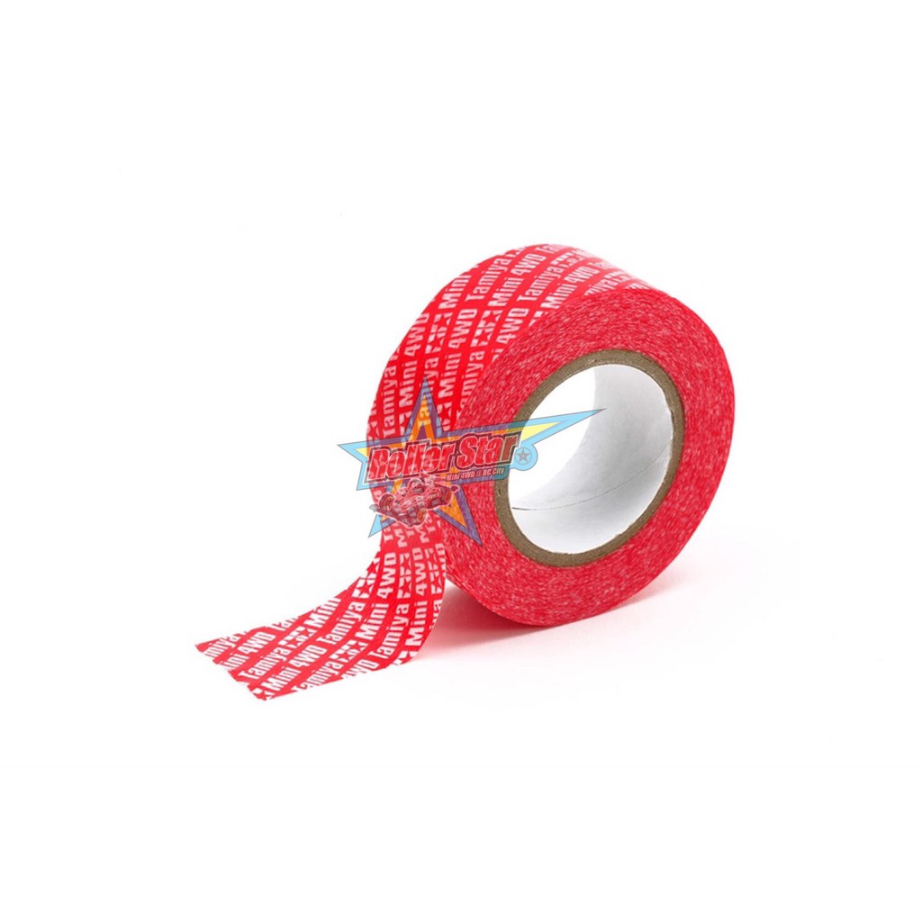Tamiya 95554 Mini 4WD Multi Tape 20mm Red เทปเอนกประสงค์ หน้ากว้าง 20 มม.