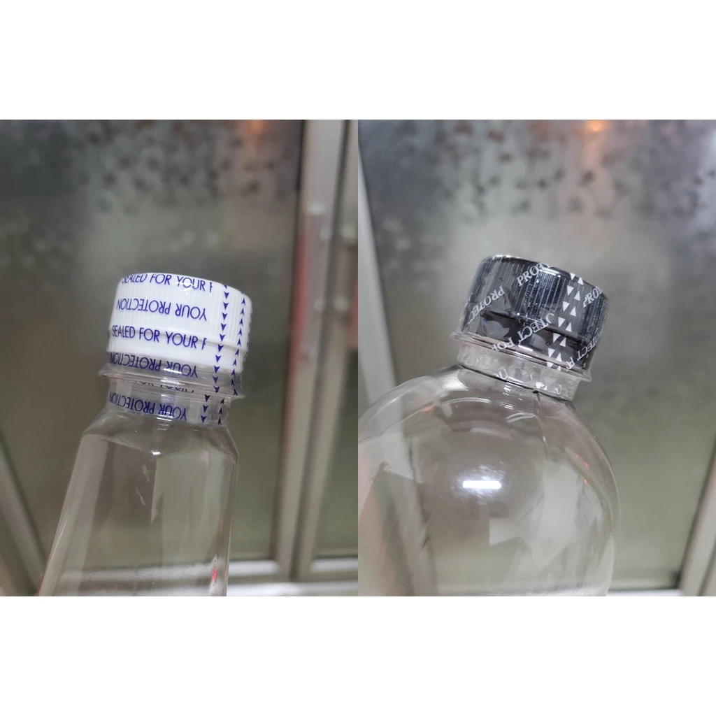 แคปซีล Cap seal ฟิล์มหดหุ้มฝาขวดน้ำ แผ่นซีลขวด 150แผ่น/แพ็ค ใช้กับปากขวดคอ30