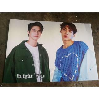 Poster pictures BrightWin A3 ขนาด 29×42cm.1ใบ