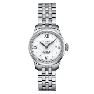 Tissot Le Locle Automatic Lady ทิสโซต์ เลอ โลค ออโต้ สีขาว สีเงิน T41118316 นาฬิกาผู้หญิง