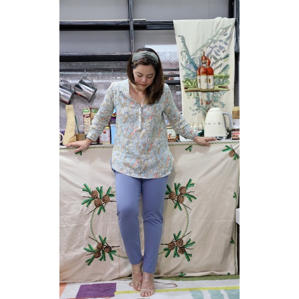 กางเกงเรียบ ขาเต่อๆ #สีSpring – โปรปัง