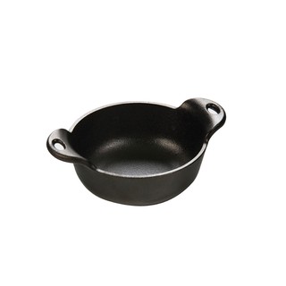 Lodge Cast Iron Mini Serving Bowl กระทะเหล็กหล่อกลมสองหู 0.35 ลิตร, 12.7 cm HMSB