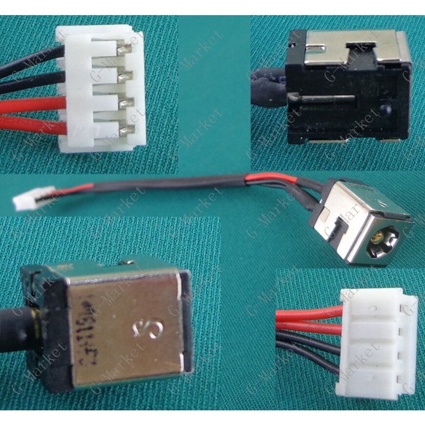 แจ็ค DC Asus แล็ปท็อป X5DC K50 P50 K501 X87Q X5 K40 IN K40AB K40AF K40AD พร้อมสายไฟ pxb3