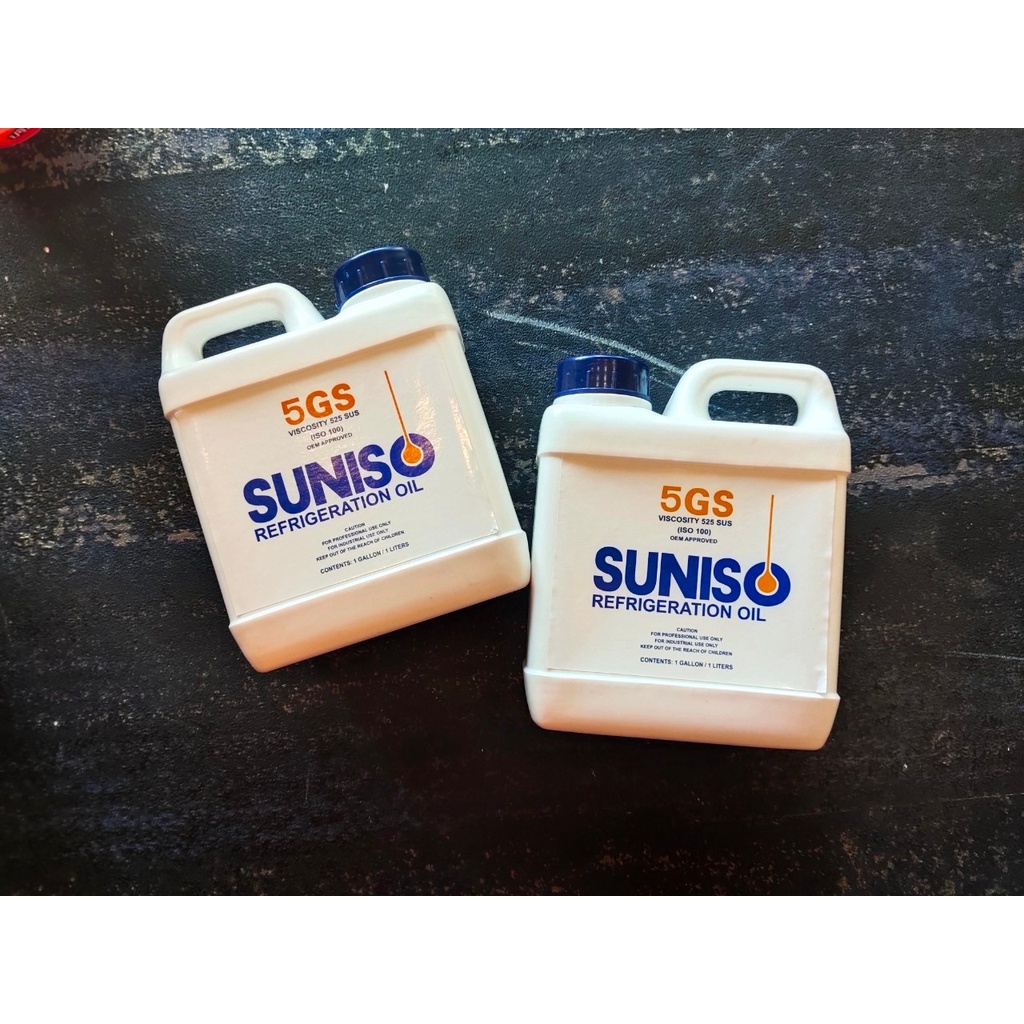 น้ำมันคอม เพรสเซอร์ ยี่ห้อ SUNISO รุ่น 5GS ISO 100 ขนาด 1 ลิตร น้ำมันคอมแอร์