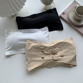 NZN ชุดชั้นใน เสื้อเกาะอก ไม่มีสาย ป้องกันแสงสะท้อน เข้ากับทุกการแต่งกาย พร้อมแผ่นปิดหน้าอก