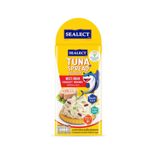 Sealect Tuna ซีเล็คทูน่าสเปรดมัลติเกรน 50กรัม แครกเกอร์