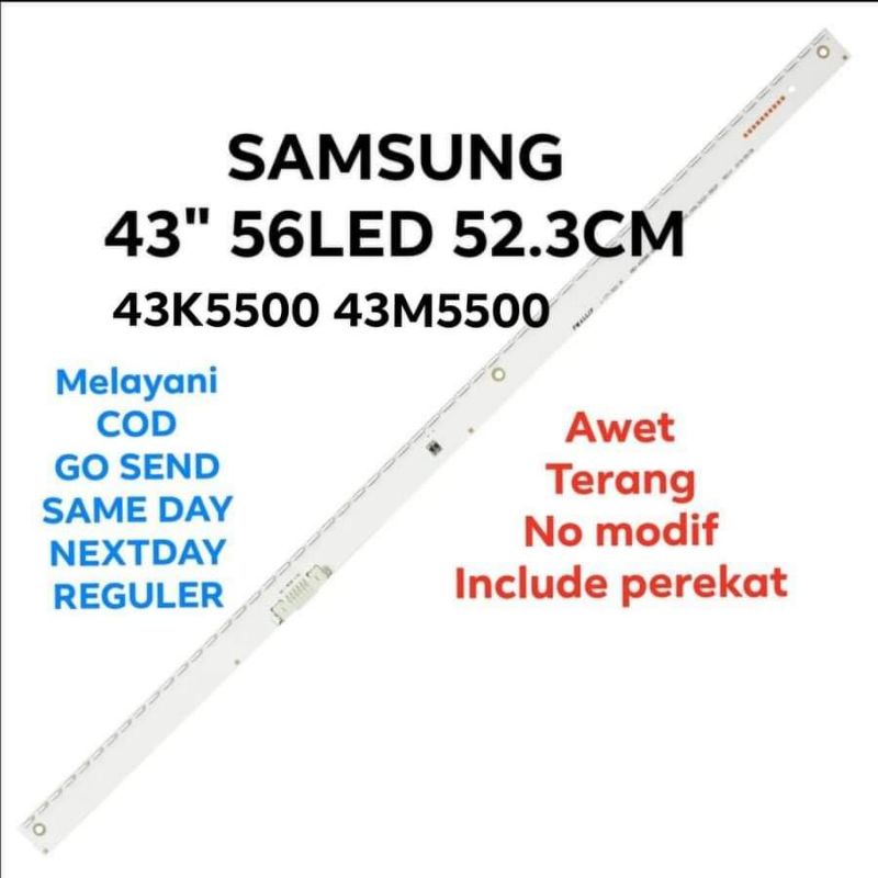SAMSUNG LED BL โคมไฟ UA43K5500 43K5500 UA43M5500 43M550 UA43K5500AK UA43M550AK