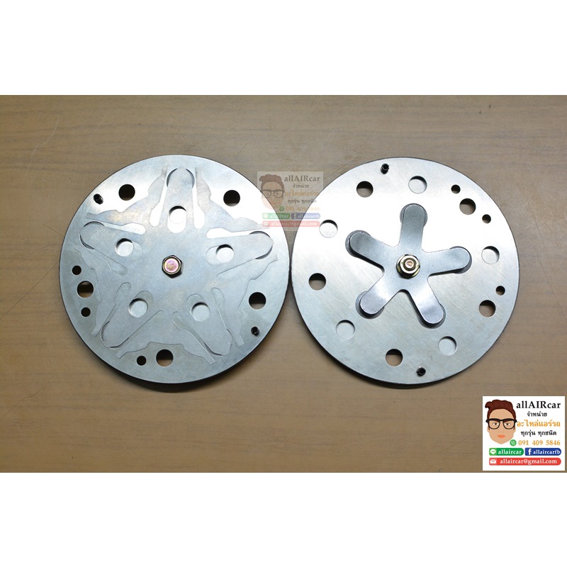 ชุดเพลท SD-508 เต็ม ชุดเพลทคอมเพรสเซอร์แอร์ 508 SANDEN [ชุดเพลท SD-508 เต็ม มีลิ้น] จัดส่งฟรีทั่วประ