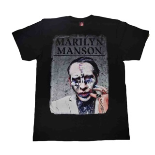 เสื้อวง Marilyn Manson เสื้อยืดวงร็อค Marilyn Manson