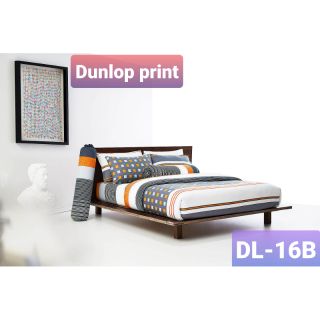 🏷sale ชุดผ้าปูพร้อมผ้านวม หรือซื้อแยกชิ้น  Dunlop print  DL-16B