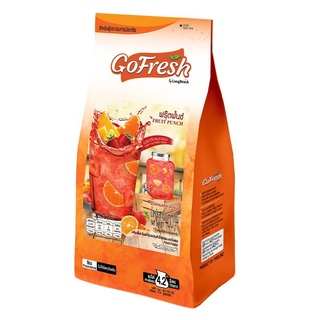 ผงฟรุ๊ตพั้นช์ โกเฟรช ขนาด 400 กรัม GoFresh Fruit Punch size 400g.