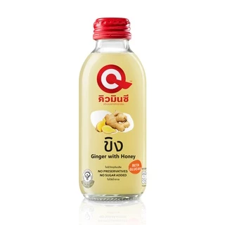 QminC - คิวมินซี เครื่องดื่มขิงสกัดเข้มข้นผสมน้ำผึ้ง 1ลัง ( x24ขวด)
