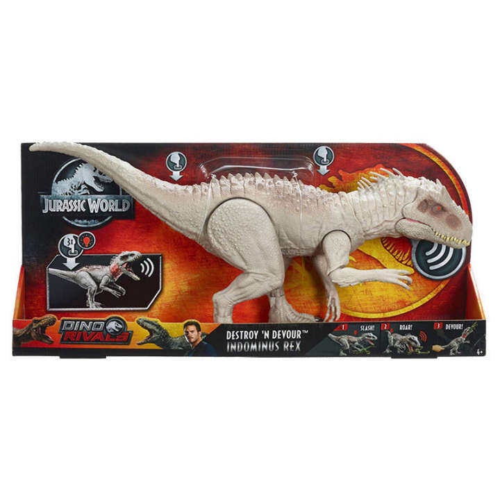 Mattel Jurassic World 2 movie with the same tyrannical Tyrannosaurus rex can sound dinosaur GCT95 bo