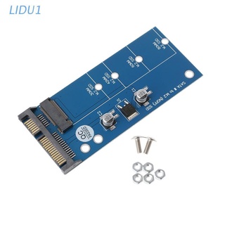 Lidu1 M2 Ngff Ssd Sata3 Ssds การ์ด Sata อะแดปเตอร์แปลงขยายการ์ด Sata เป็น Ngff