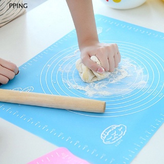 [LOV] Non-Stick Silicone Mat Rolling Dough Liner Pad Pastry Cake Bakeware Paste PPIN