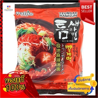 พาลโดเท็มเซราเมียน รสเผ็ด 120 กรัมPALDO TEUMSAE RAMYUN  120 G.