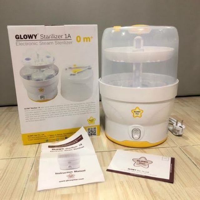 เครื่องนึ่งขวดนม Glowy STARilizer 1A ฆ่าเชื้อด้วยไอน้ำ