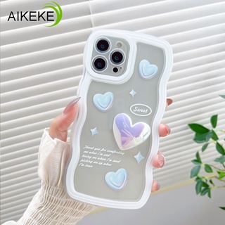 เคสโทรศัพท์มือถือแบบนิ่ม TPU ใส ลายหัวใจ 3D พร้อมสร้อยข้อมือ สําหรับ OPPO Reno 7 6 5G 5 Pro 4 R17 R15 4G