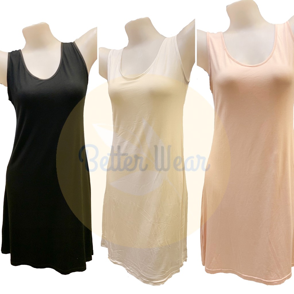 Anny 862 ชุดกระโปรงแบบกล้าม ใส่ซับใน-ใส่นอนผ้านิ้ม ใส่สบาย