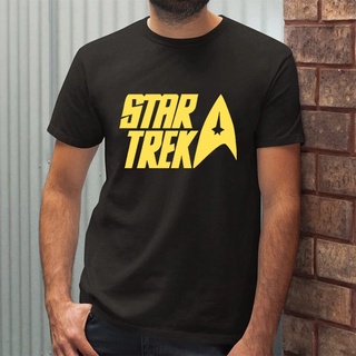 Hensewts Shop เสื้อยืดแขนสั้นลําลอง ผ้าฝ้าย 100% พิมพ์ลาย Star Trek Science FictionTV แฟชั่นฤดูร้อน สําหรับผู้ชาย900338