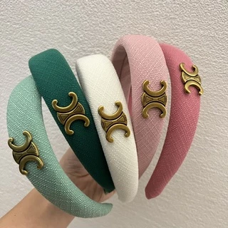 ที่คาดผม ผ้ากํามะหยี่ สีดํา สไตล์วินเทจ แฟชั่นเรโทร สําหรับผู้หญิง