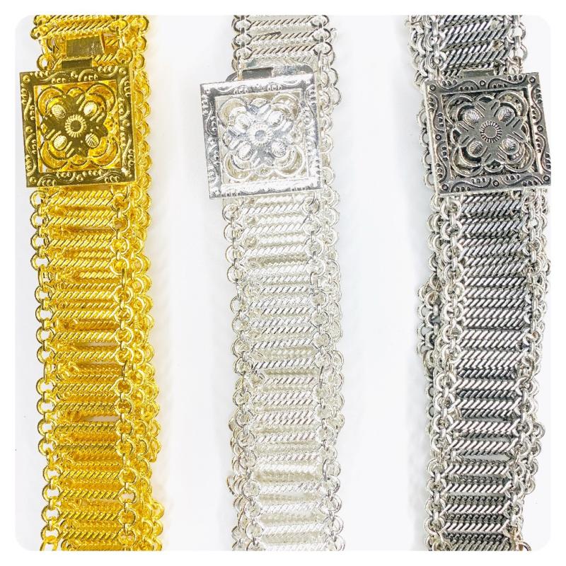 vintage jewelry เครื่องประดับไทย ชุดไทย เข็มขัดสุภาพสตรี เข็มขัดวินเทจ เข็มขัดสีทอง เข็มขัดทอง เข็มขัดเงิน