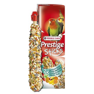 Versele-Laga ขนมแท่งนกพาราคีตใหญ่ Stick Big Parakeet Exotics Fruit 140 g.