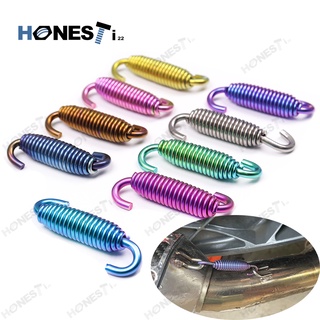 Honesti22 Titanium alloy Gr5  Exhaust Springs อุปกรณ์ท่อไอเสียรถจักรยานยนต์ไทเทเนียม หลากสี.