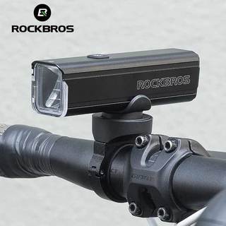 【TH Delivery】ROCKBROS ไฟหน้าจักรยาน 1000 ลูเมน Type-C IPX6 ชาร์จได้ ควบคุมอุณหภูมิ สําหรับจักรยานเสือภูเขา