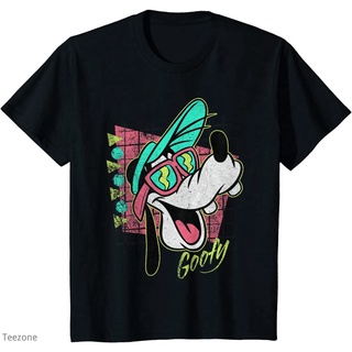 แขนสั้นcrew neckเสื้อยืดแขนสั้น คอกลม ผ้าฝ้าย พิมพ์ลายกราฟฟิค Goofy แฟชั่นฤดูร้อน สําหรับผู้ชายS-XXXXL