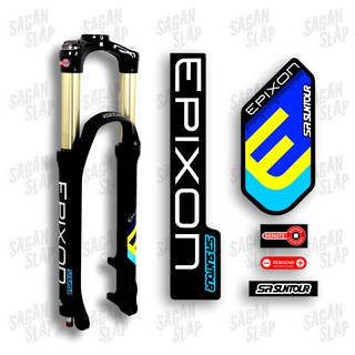 สติกเกอร์ ลาย Epixon Sr Suntour สําหรับติดตกแต่งรถจักรยาน Mtb Downhill