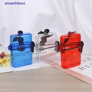 [Snowth] กล่องเคสพลาสติก กันน้ํา สําหรับใส่กุญแจ เงิน 1 ชิ้น [zkm]