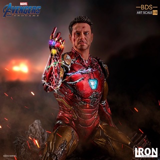 🕊️พร้อมส่ง ฟิกเกอร์ โมเดล ของสะสม Iron Studios BDS Art Scale 1/10 Avengers: Endgame - I am Iron Man