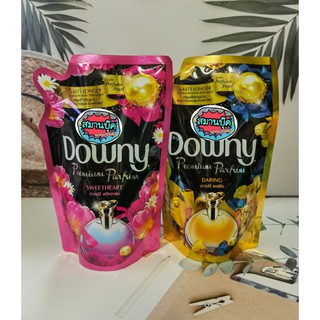 น้ำยาปรับผ้านุ่ม downy premium parfum มี 2 กลิ่นค่ะ sweet heart daring ปริมาณ 560 มล.